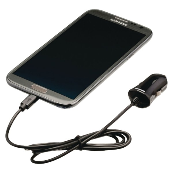 Valueline Autolaturi 2.1 A Micro USB Musta