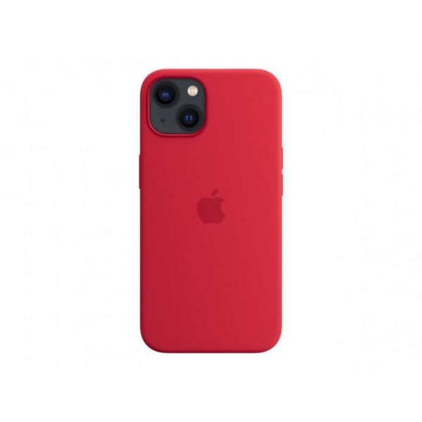Apple iPhone 13 silikonecover med MagSafe  rød Röd