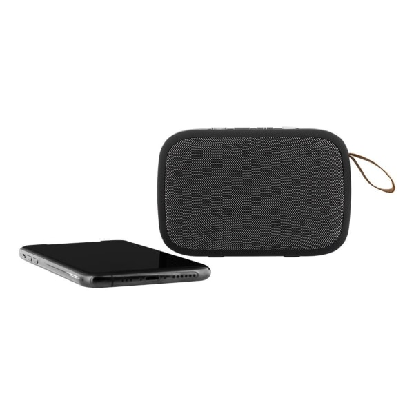 STREETZ Portable Bluetooth speaker, USB/TF/AUX/FM/handsfree, bla