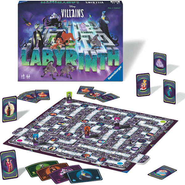 Ravensburger Changing Labyrinth Disney Villains brädspel