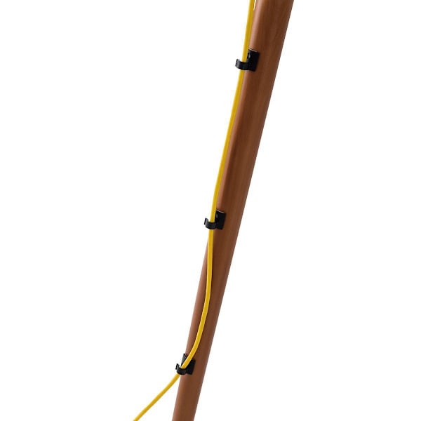 Nedis TV Gulv Stand | 60 - 75 " | Maksimal vægt: 40 kg | Scandinavian Design | skrid rem | Snap-lock | Aluminium / Stål | Sort