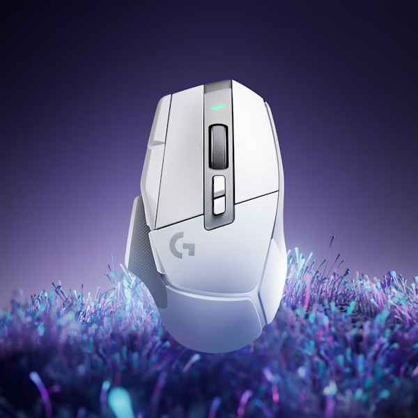 Logitech G502 X LIGHTSPEED Wireless Gaming Mouse, White/Core