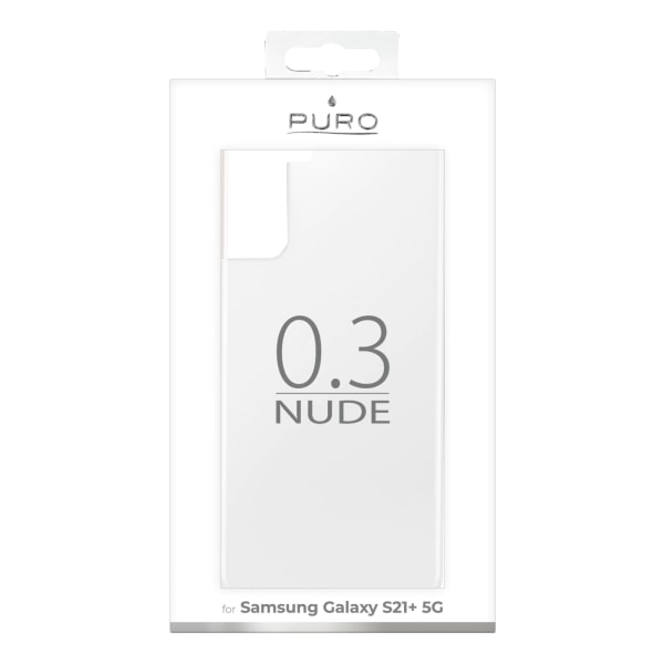 Puro Samsung Galaxy S21+, Pathfinder etui, gennemsigtig Transparent