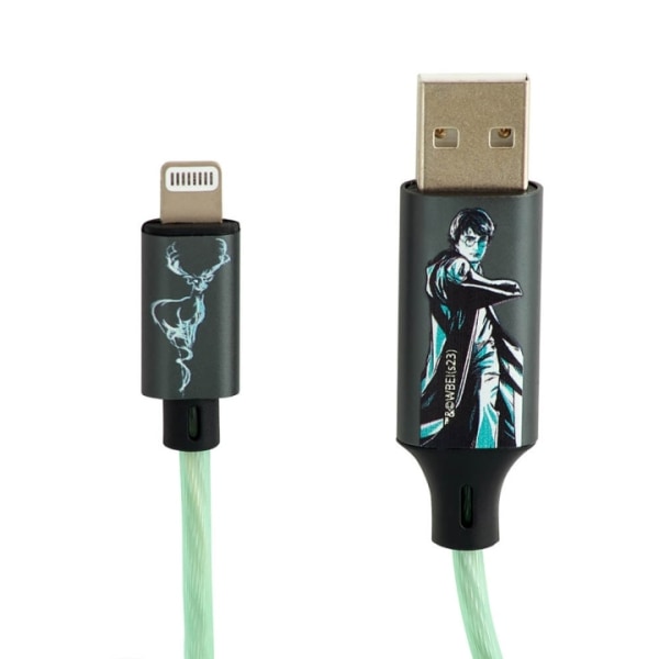 Harry Potter USB A till Lightning Light-Up 1,2m MFI Patronus