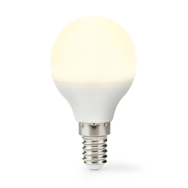 Nedis LED-lampa E14 | G45 | 4.9 W | 470 lm | 2700 K | Varm Vit | Matt | 1 st
