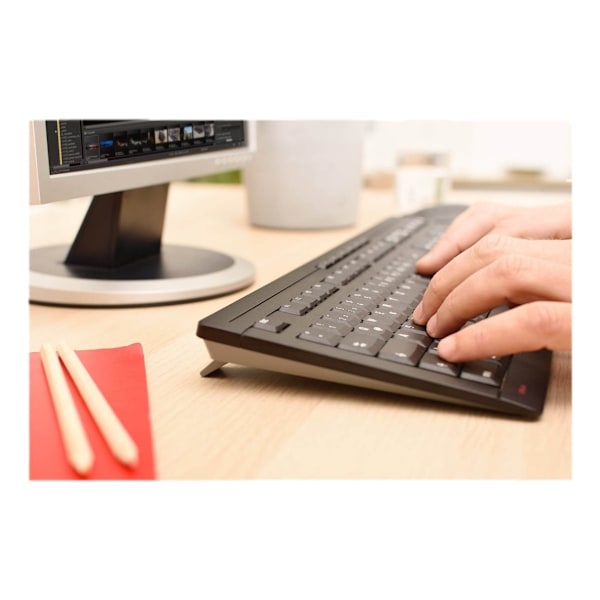 Cherry Stream Desktop, keyboard and mouse combo kit, black