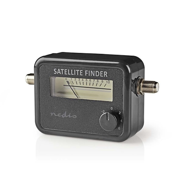 Nedis Satellit-signalstyrka Meter | 950-2400 MHz | Ingångskänslighet: 83 dB | Utnivå: 102 dBuV | Svart