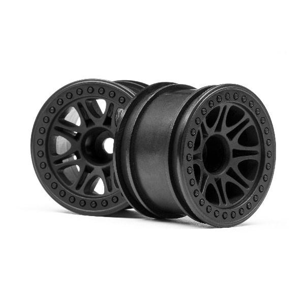 Split 8 Truck Wheel (Black/2Pcs)