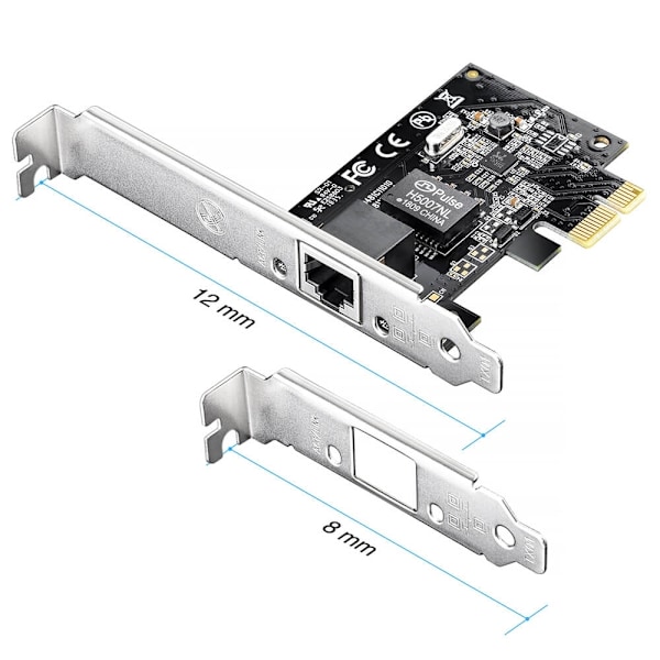 CUDY Adapter PCI-E PE10 Gigabit 1P Low Profile