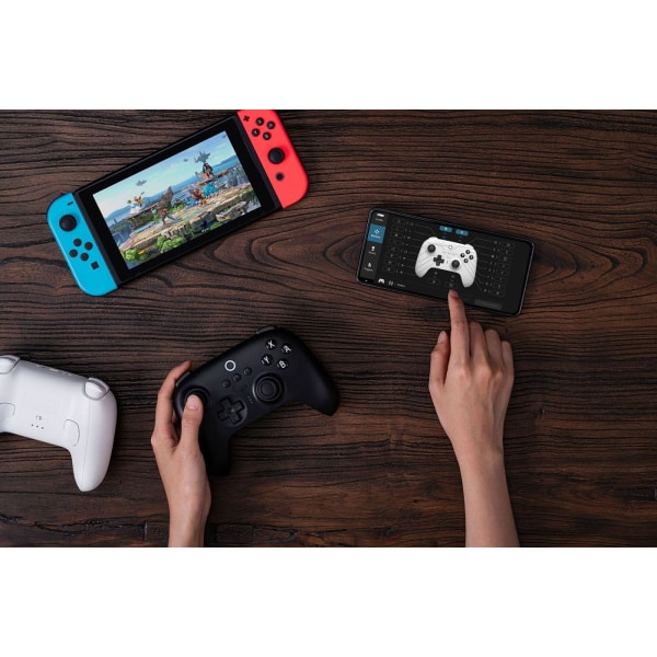 8BitDo Ultimate Bluetooth Controller, Black, Switch / PC