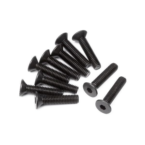 HPI Flat Head Screw M3X14Mm (Hex Socket/10Pcs)