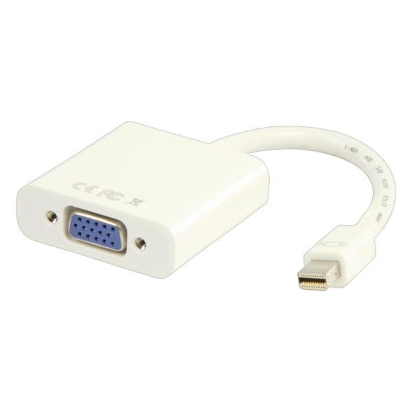 Valueline Mini Displayport Kabel Mini DisplayPort Han - VGA Hun 0.20 m Hvid