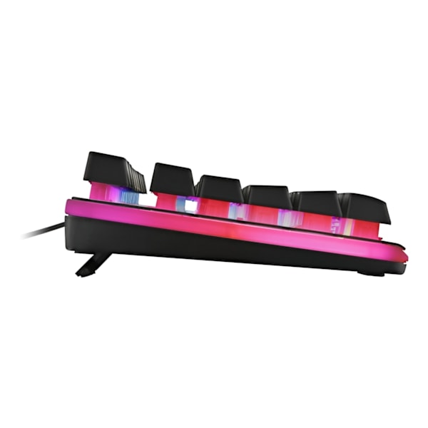 DELTACO GAMING DK220 tangentbord, membranbrytare, nordisk, RGB