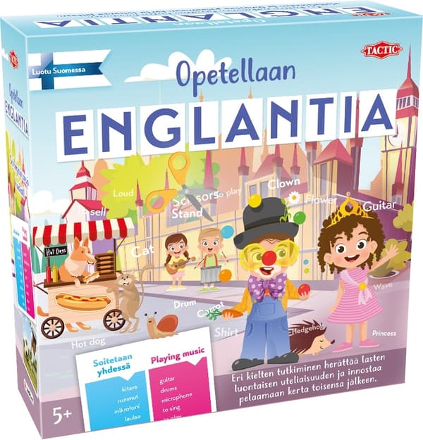 Tactic Opetellaan englantia -lautapeli