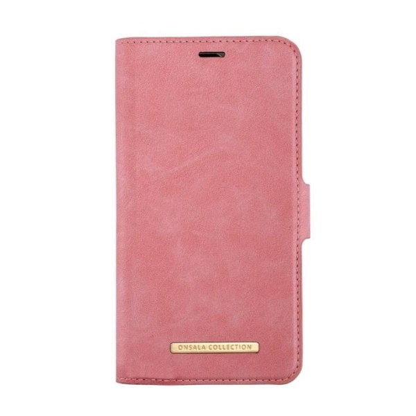 Onsala Collection Plånboksväska Dusty Pink iPhone 12 / 12 Pro Rosa