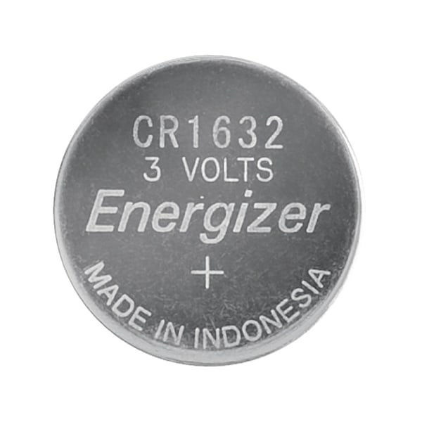 Energizer Litiumnappiparisto CR1632 | 3 V DC | 130 mAh | Esiladattu | 1 - Läpipainopakkaus | Erilaisia laitteita | Hopea