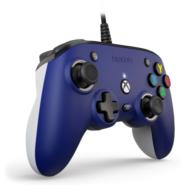 Nacon Pro Compact Wired Game Controller, Blå, Xbox / PC