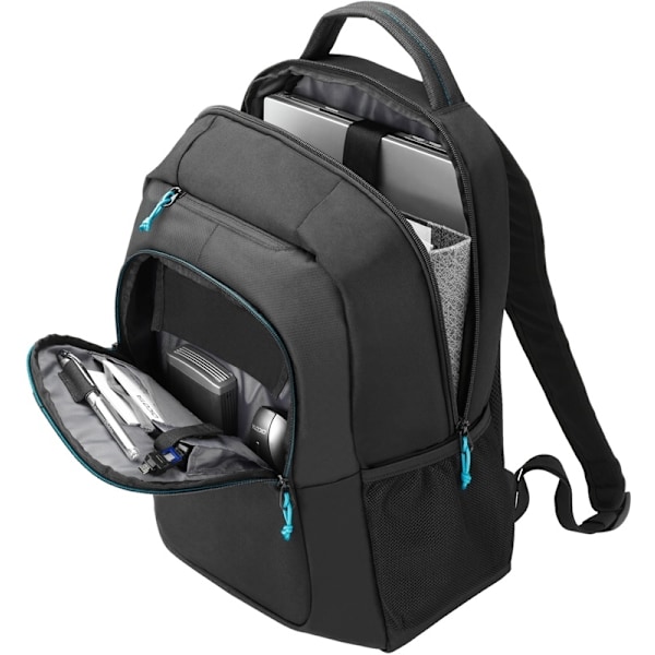 Dicota Spin Backpack, rygsæk i nylon til laptops op til 15,6", skulde