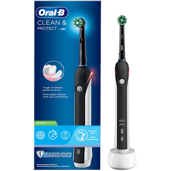 Oral B Eltandborste Clean & Protect Pro 2 - Black