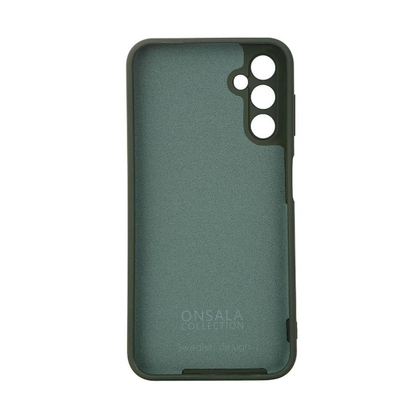 Onsala Backcover Silicone Samsung A14 5G/A14 4G Olive Green Grön