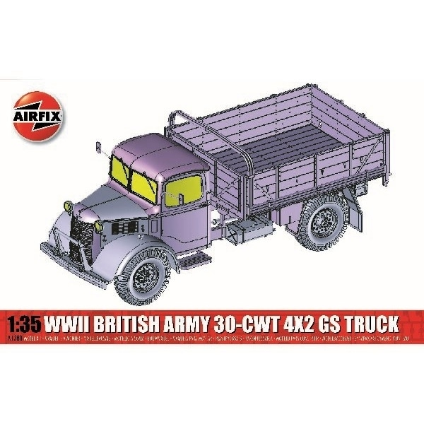 AIRFIX WWII British Army 30-cwt 4x2 GS Truck 1:35