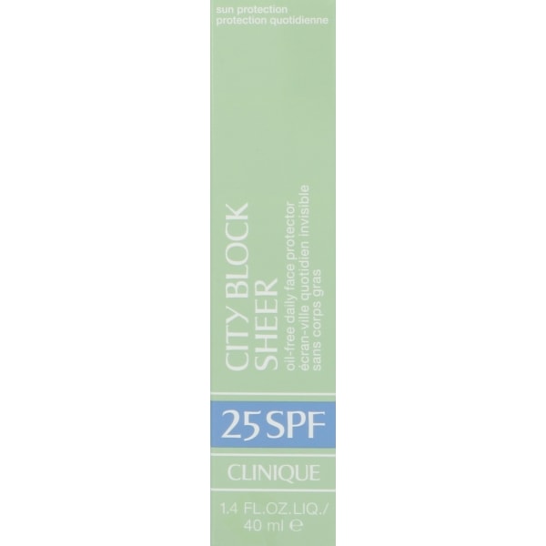 Clinique City Block Sheer SPF25 40 ml Sun Protection - All Skin