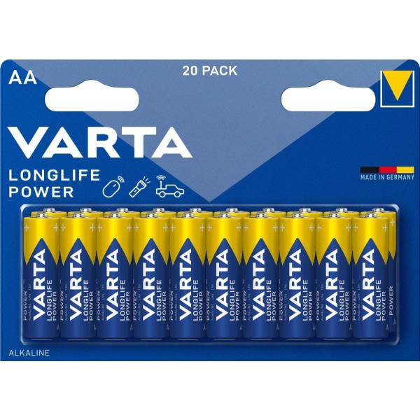 Varta Longlife Power AA 20 Pack