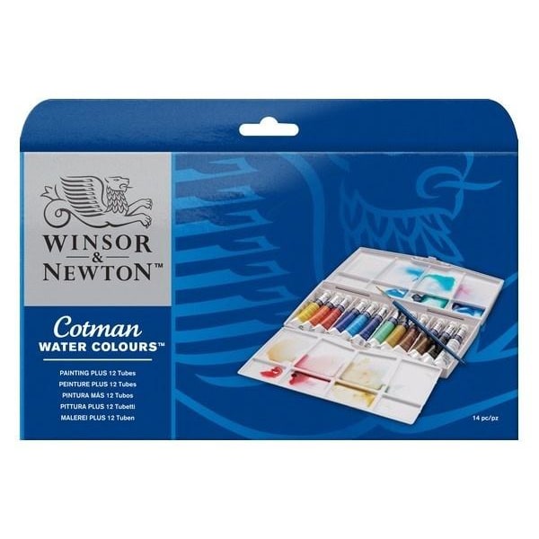 Cotman Water Color Tube Painting box Plus