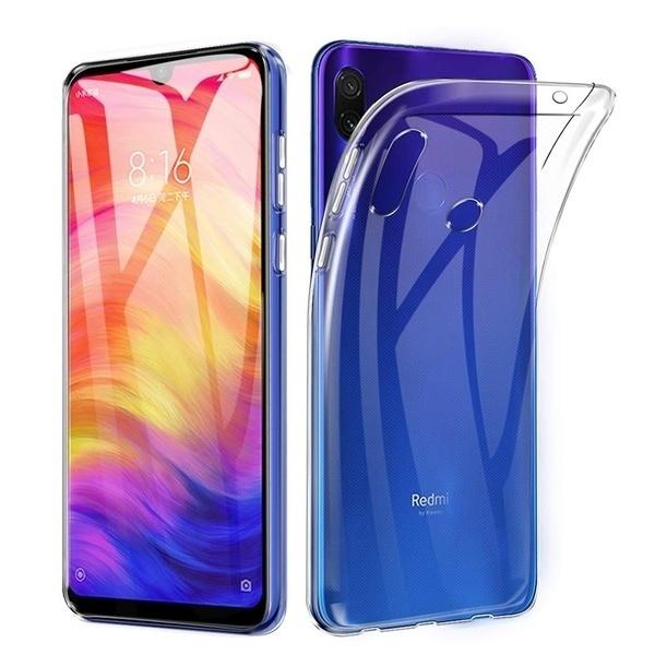 Gennemsigtig TPU-cover til Xiaomi Redmi Note 8 Transparent