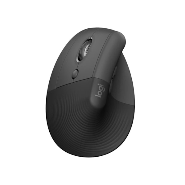 Logitech Lift Left Vertical Ergonomic Mouse, Graphite Black Grafit