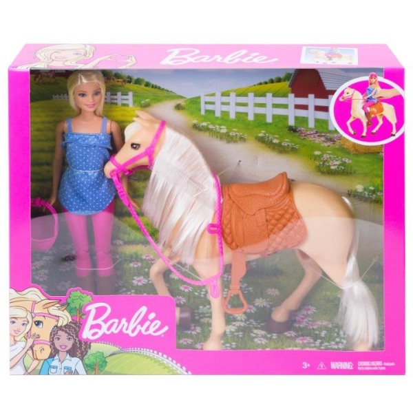 Barbie Doll and Horse