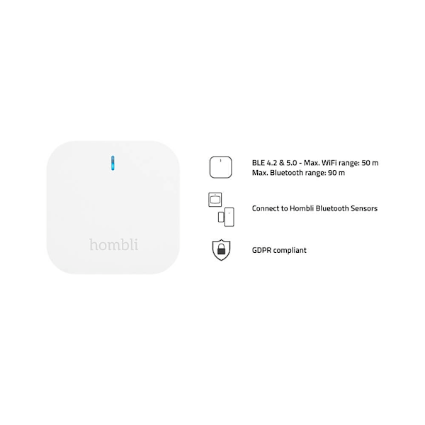 Hombli Smart Bluetooth Sensor Starter Kit Hvid