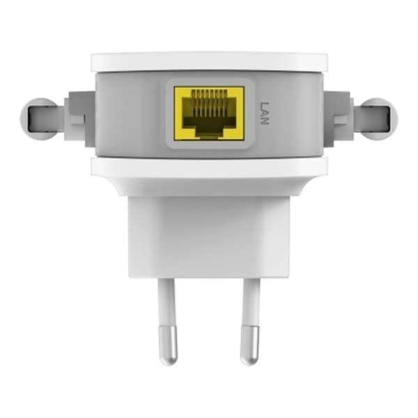 D-Link N300 Wi-Fi Range Extender, up to 300Mbps, 10/100 Ethernet,white