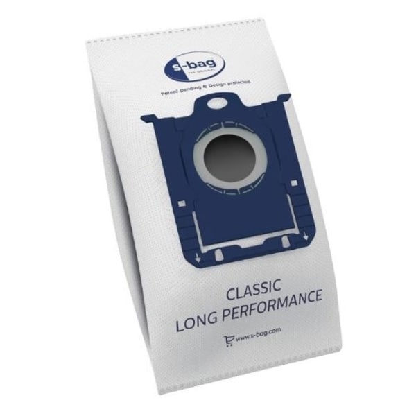 Electrolux E201S s-bag pölynimuripussi Classic Long Performance 4 kpl