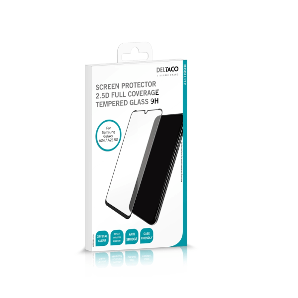 DELTACO Screen protector, Samsung Galaxy A24 4G/A25 5G Transparent