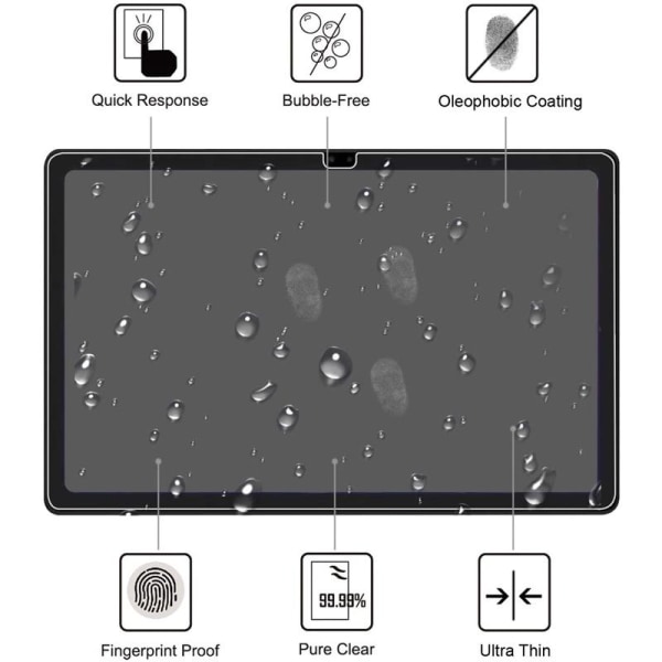 Skärmskydd i 9H härdat glas för Galaxy Tab S7 11" SM-T870 Transparent