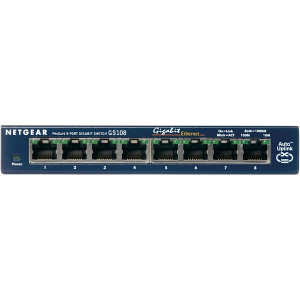Netgear ProSafe 8-Port Gigabit Desktop Switch Ohanterad