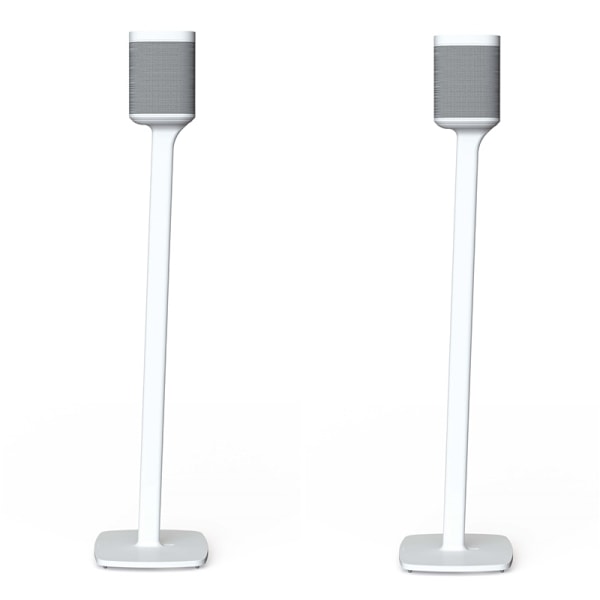 FLEXSON Gulvstativ til Sonos ONE/ONE SL/PLAY:1 Hvid 2-pak