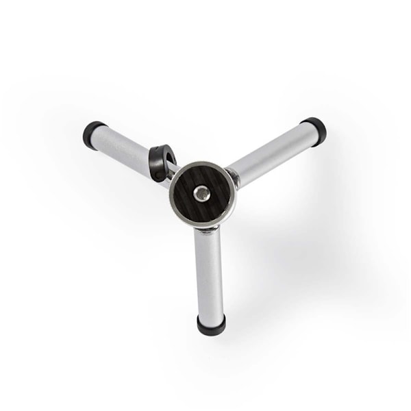 Nedis Stativ | Maksimal belastningskapacitet: 0.8 kg | Minimum arbejdshøjde: 11 cm | Maksimal arbejdshøjde: 14.5 cm | 1 Segment | Kuglehoved | Rejseta