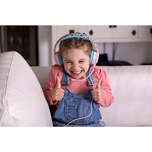 LOL Interaktiv hörlur/headset On-Ear 85/94dB Bom-Mik Rosa
