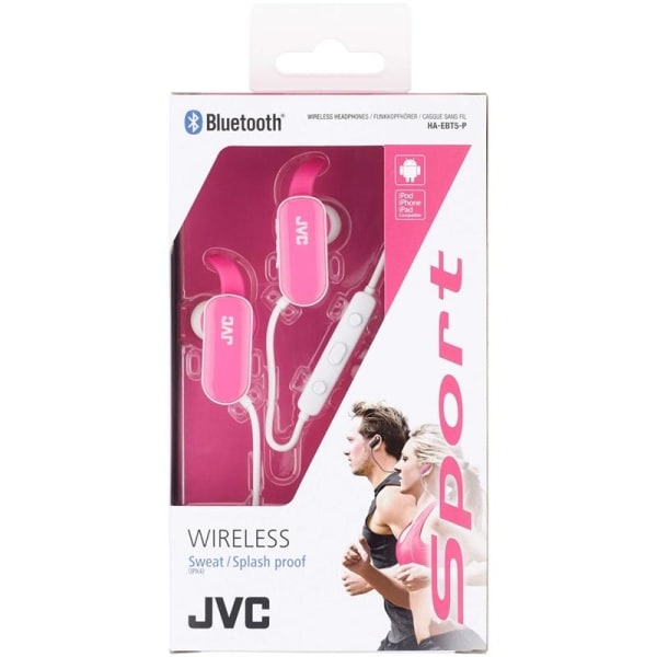 JVC Hovedtelefon In-Ear  EBT5 Trådløs Rosa Mic Rosa