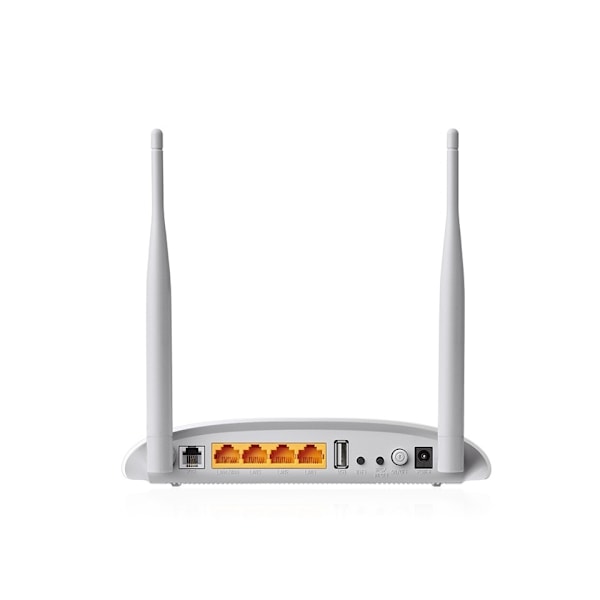 TP-Link TD-W9970 300Mbps langaton N ADSL2-reititin, USB, valkoinen