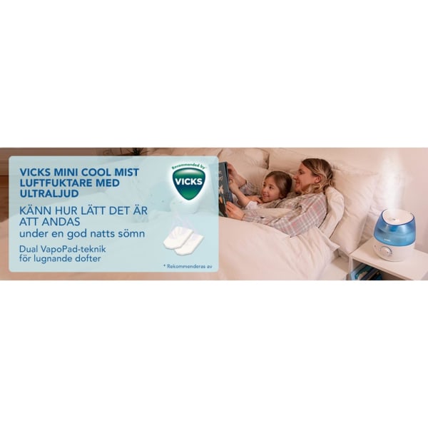 Vicks Luftfuktare Mini Cool Mist Ult