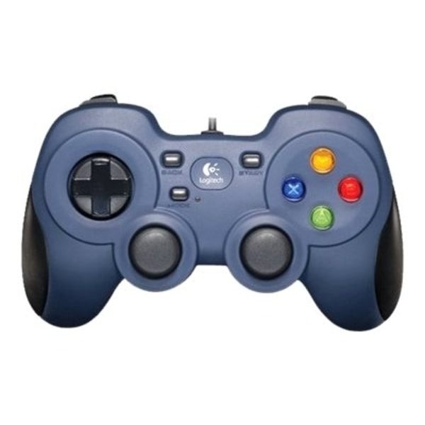 Logitech F310 Sort, Blå USB 2.0 Gamepad PC