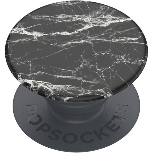 PopSockets Basic Grip Sort Moderne Marmor