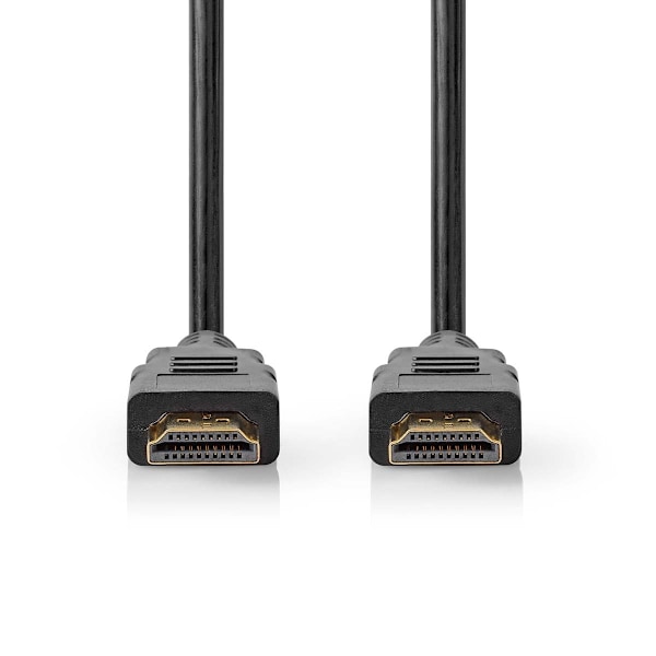 Nedis Ultra High Speed ​​HDMI ™ -kaapeli | HDMI™ liitin | HDMI™ liitin | 8K@60Hz | 48 Gbps | 1.00 m | Pyöreä | 6.0 mm | Musta | Laatikko