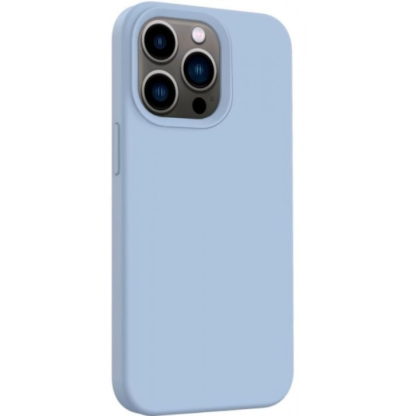 Silikonskal till iPhone 15, Himmelsblå Blå
