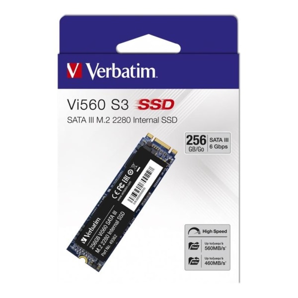 Verbatim Vi560 S3 M.2 SSD 256GB
