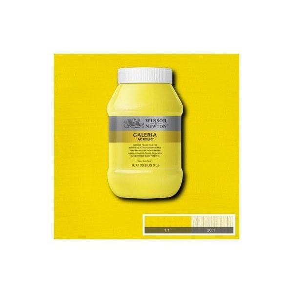 Galeria Acrylic 1L Cadmium Yel Pale Hue 114