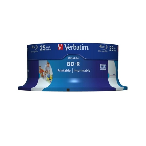 Verbatim 43811 tomma Blu-Ray-diskar BD-R 25 GB 25 styck